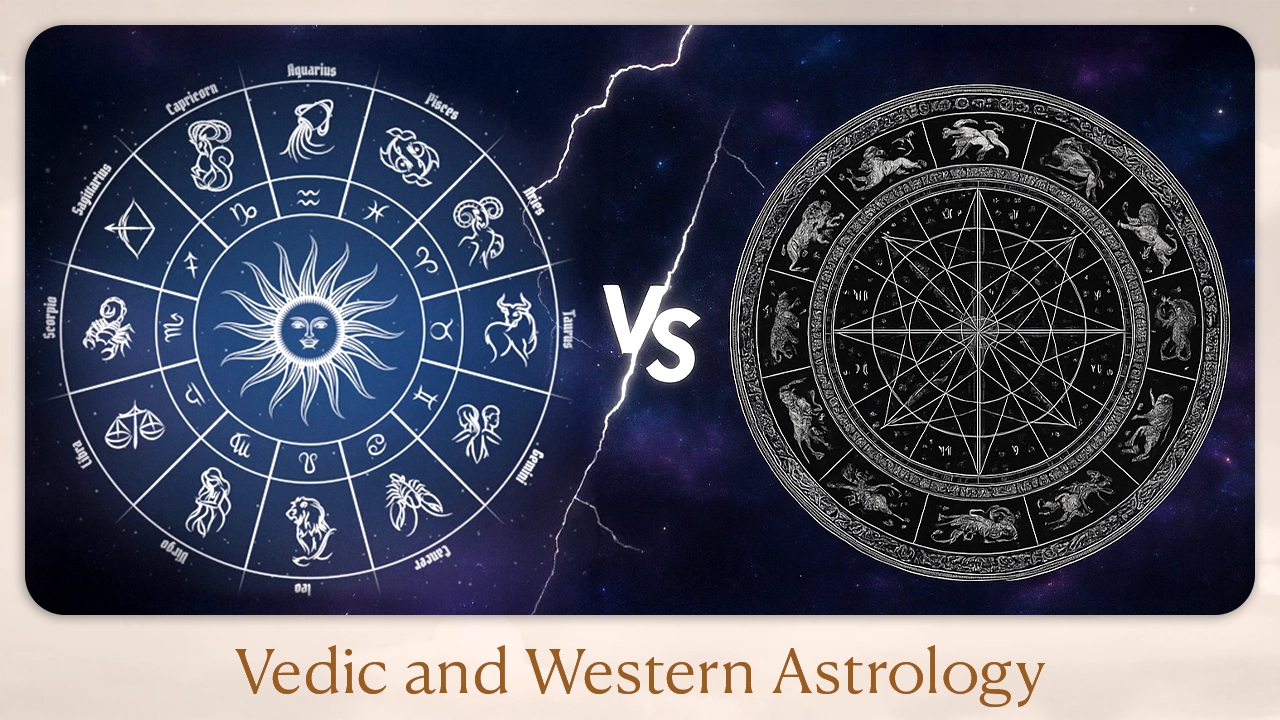 Vedic and Western Astrology